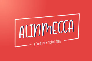 Alinmecca Font Review: Sweet Handwritten Charm for Branding