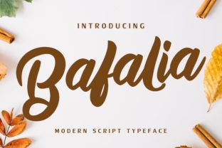 Bafalia Font: Adding Authenticity to Campaign Visuals