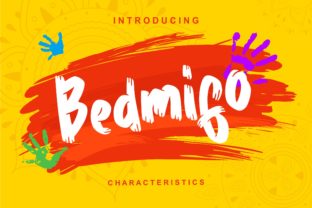 Bedmifo Font: A Bold Script for Small Business Branding