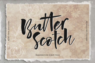 Butterscotch Font: Bold Script for Editorial Design