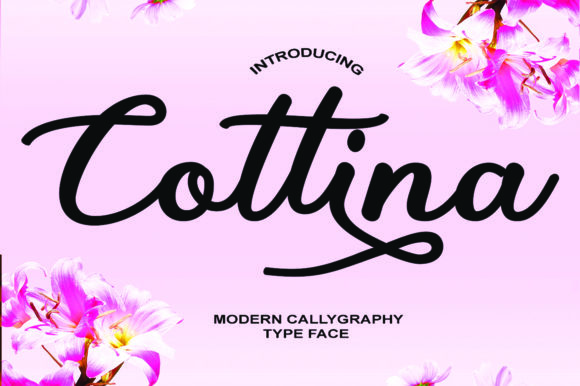 Cottina Font: Elevate Marketing Visuals with Elegant Script