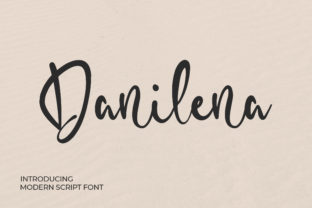 Danilena Font: Playful Branding for Small Business