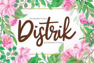Distrik: A Designer’s Take on Modern Script
