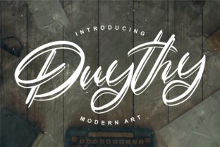 Duythy Font Review: Elevating Campaign Visuals