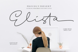 Elista Font Review: Casual Handwriting for Modern Branding