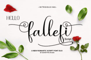 Fallefi Font: A Bold Script Typeface for Makers