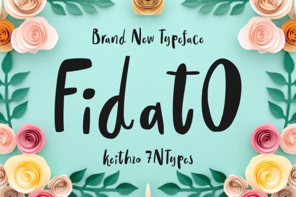 Fidato Font: Adding Bold Script Style to Web Layouts