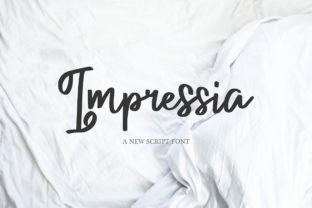 Impressia Font Review: A Sweet Handwritten Typeface for Branding