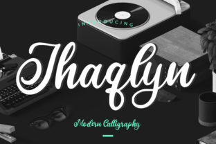 Jhaqlyn Font: Elegant Handwritten Style for Crafters