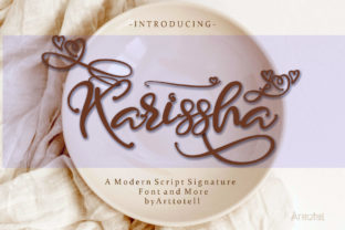 Karrisha Font Review: Bold Script for Brand Identity