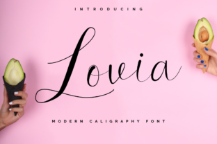 Lovia Font: Elevating Handmade Labels and Packaging