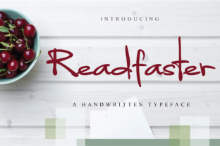 Readfaster Font: Handwritten Charm for Makers