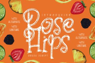 Rose Hips Font: Elevating Editorial Design