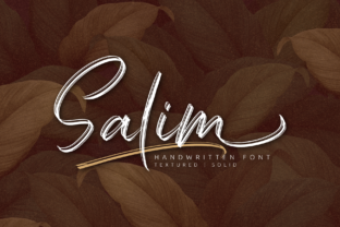 Salim Font: Elegant Handwritten Typography for Web Design