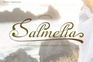 Salmelia Font: Bold Handwritten Style for Business Branding