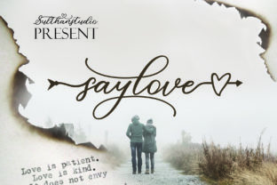 Say Love Font: Elevating Editorial Design