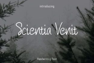 Scientia Venit Font: Adding Handmade Charm to Branding