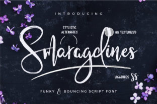 Smaragdines Font: Authentic Script for Editorial Design
