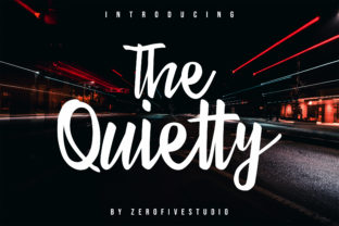 The Quietty Font Review: Authentic Script for Modern Branding