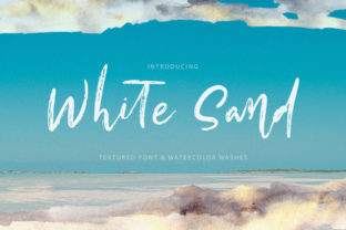 White Sand Font: Dreamy Script for Handmade Labels