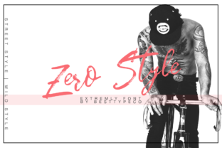 Zero Style Font: Adding Playful Editorial Warmth